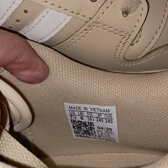 Adidas Break Start Low Women's Cream Sneakers - Picture 9 of 11